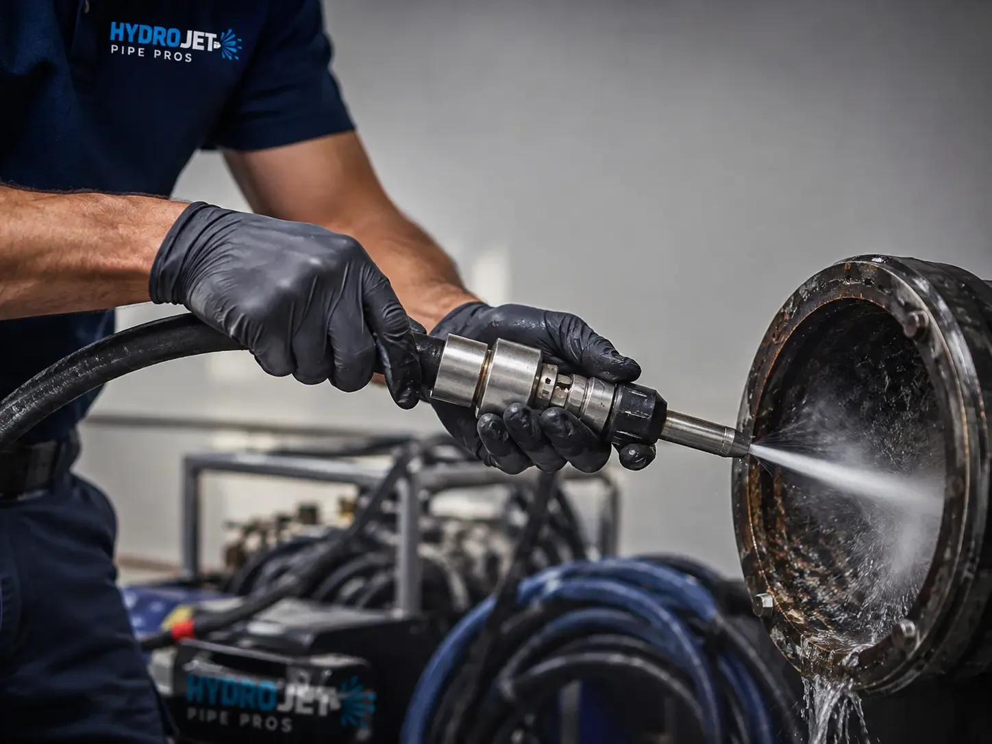 Hydro Jet Pipe Descaling in Malaga, NJ